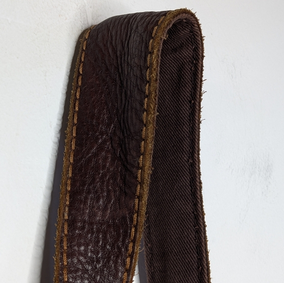 Lucky Brand Teal Green Blue Suede Leather Slouchy Shoulder Bag - Picture 6 of 13